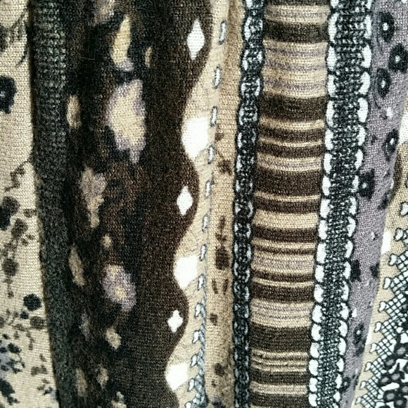 Lulu H Paris Knit Patchwork Dress Size Small/Medium - Picture 6 of 10